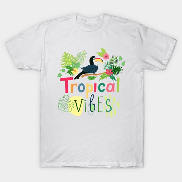 Tropical Vibes T-Shirt by trendybestgift